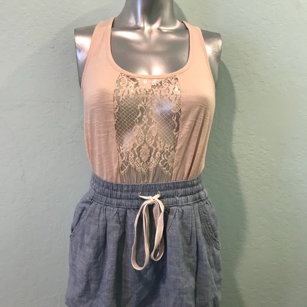- Gilly Hicks linen / cotton drawstring skirt
